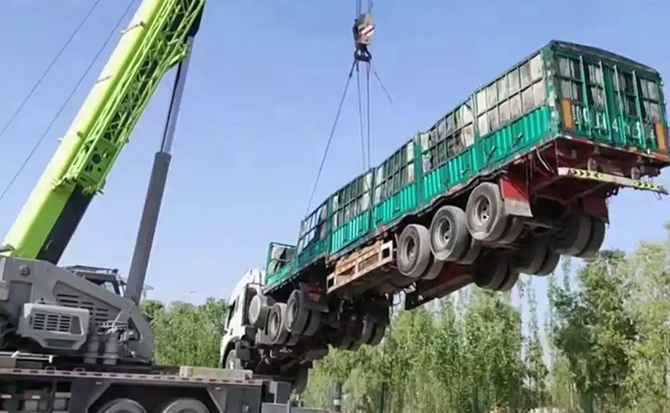 文县道路脱困救援案例